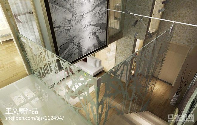 110000万元复式120平米装修案例丨UV公社-11