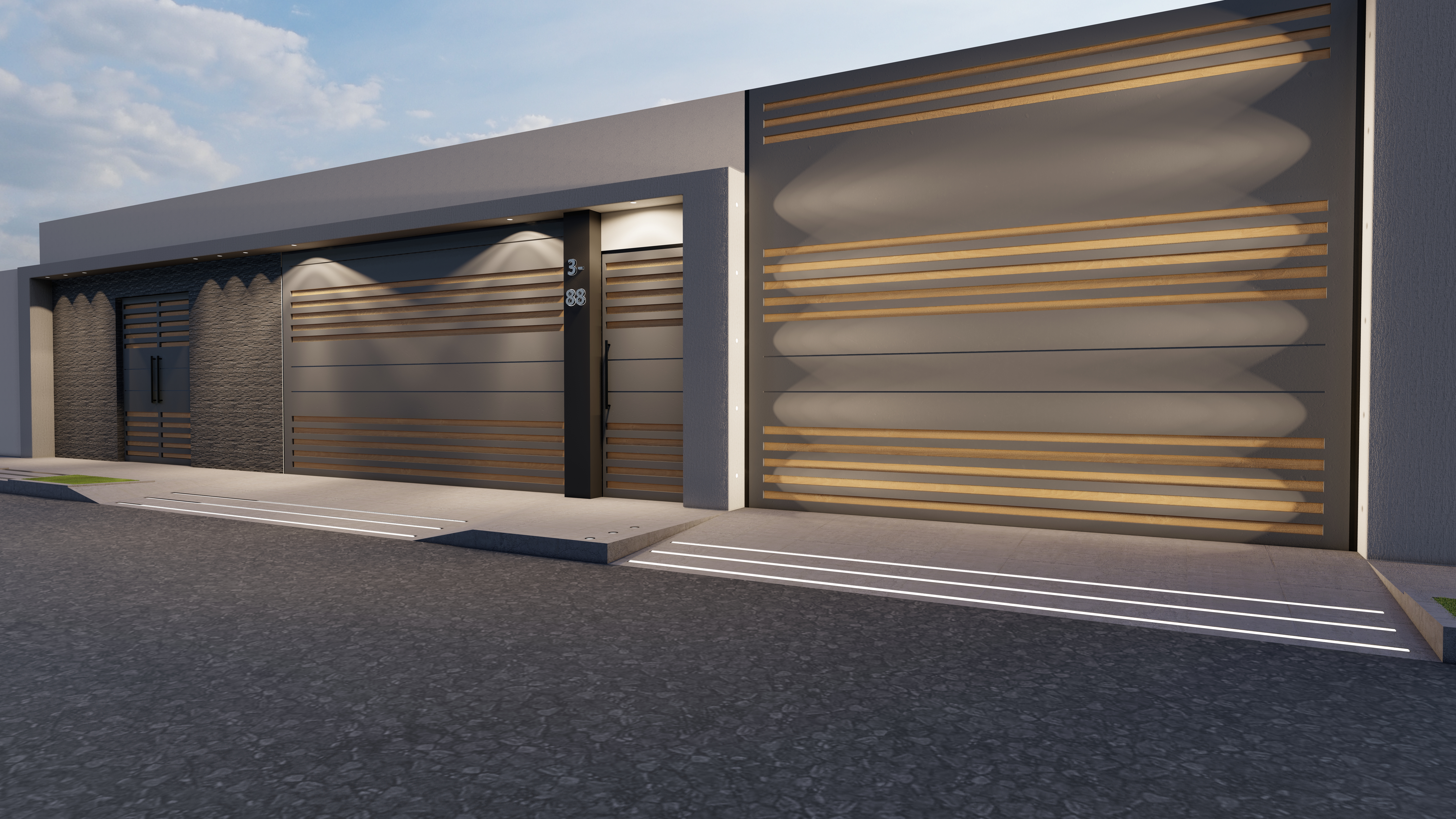 Propuesta de Fachada - Oficina Empresarial-3