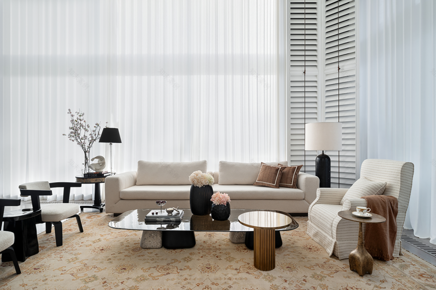 南京瑞玺项目250样板房丨中国南京丨软装璞辉设计,硬装李益中设计-8