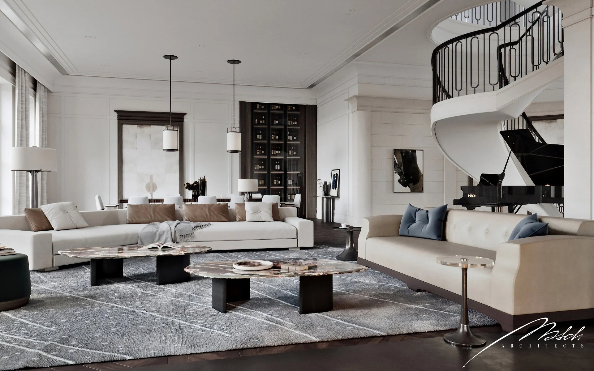 麦迪逊公园小区住宅,尼科利诺小区住宅丨MATCH Architects-7