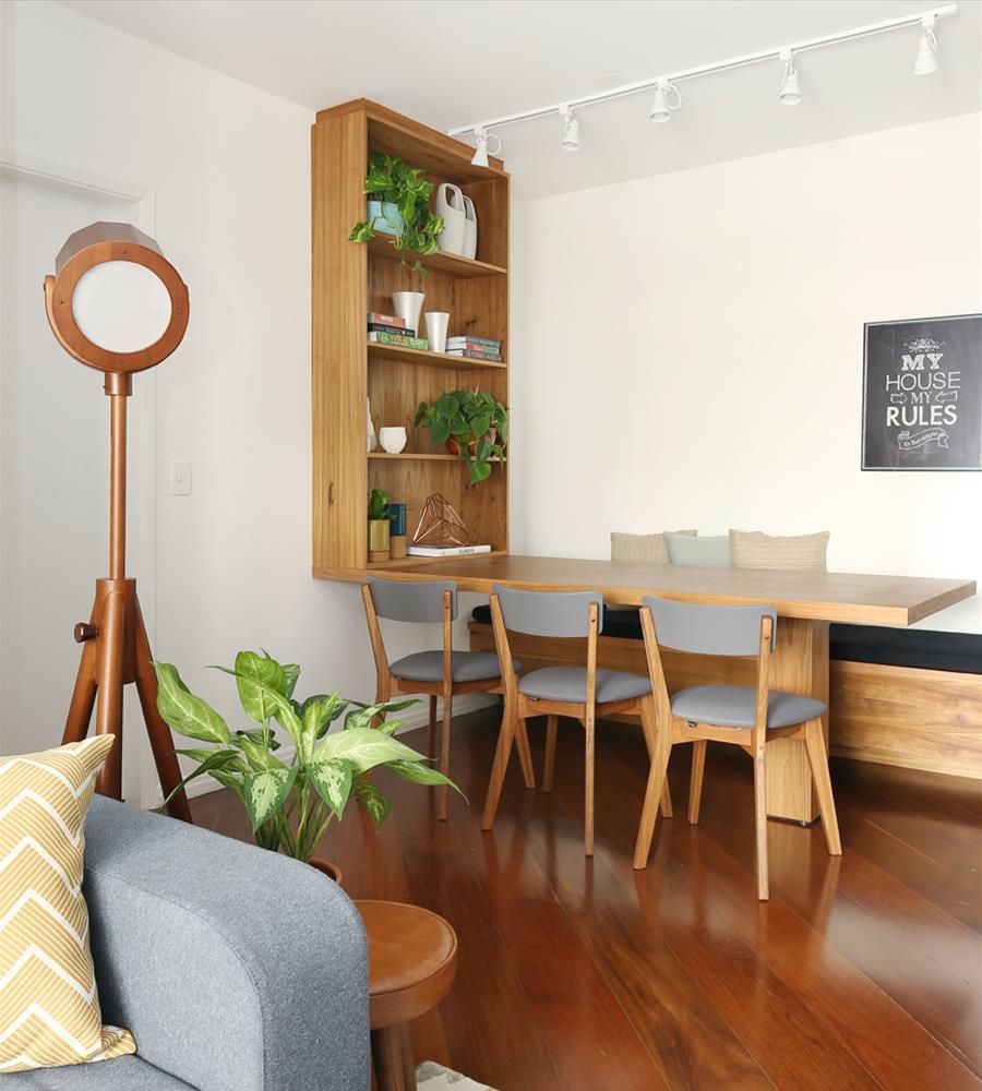 巴西 Vila Mariana 2 公寓现代简约设计-5