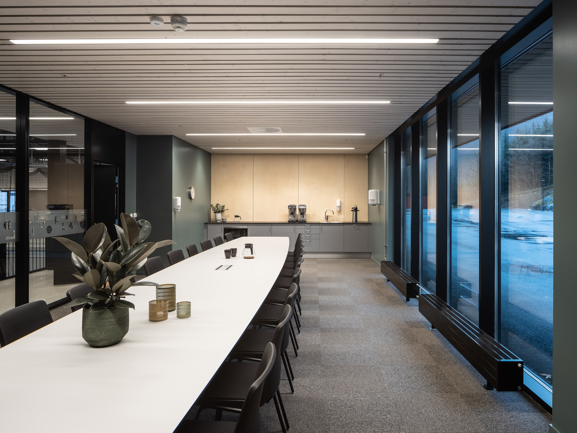 Bjerkreimshallen 多功能厅丨挪威丨Arkitektkontoret Vest AS-46