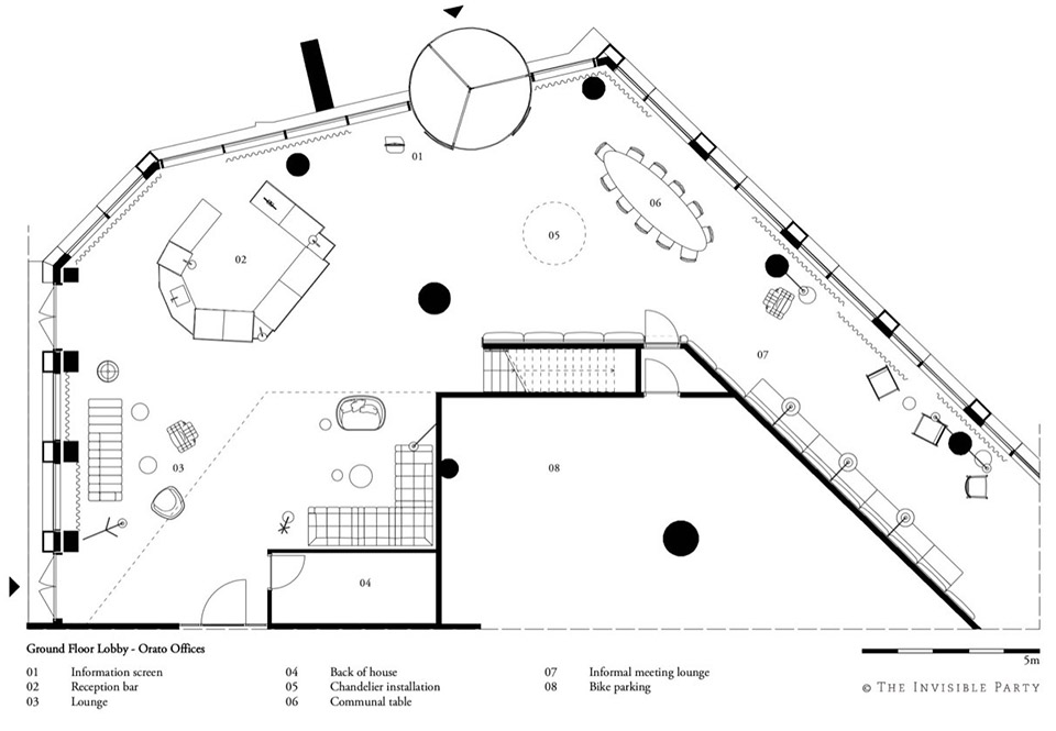 Orato 办公室大厅丨荷兰阿姆斯特丹丨The Invisible Party-43