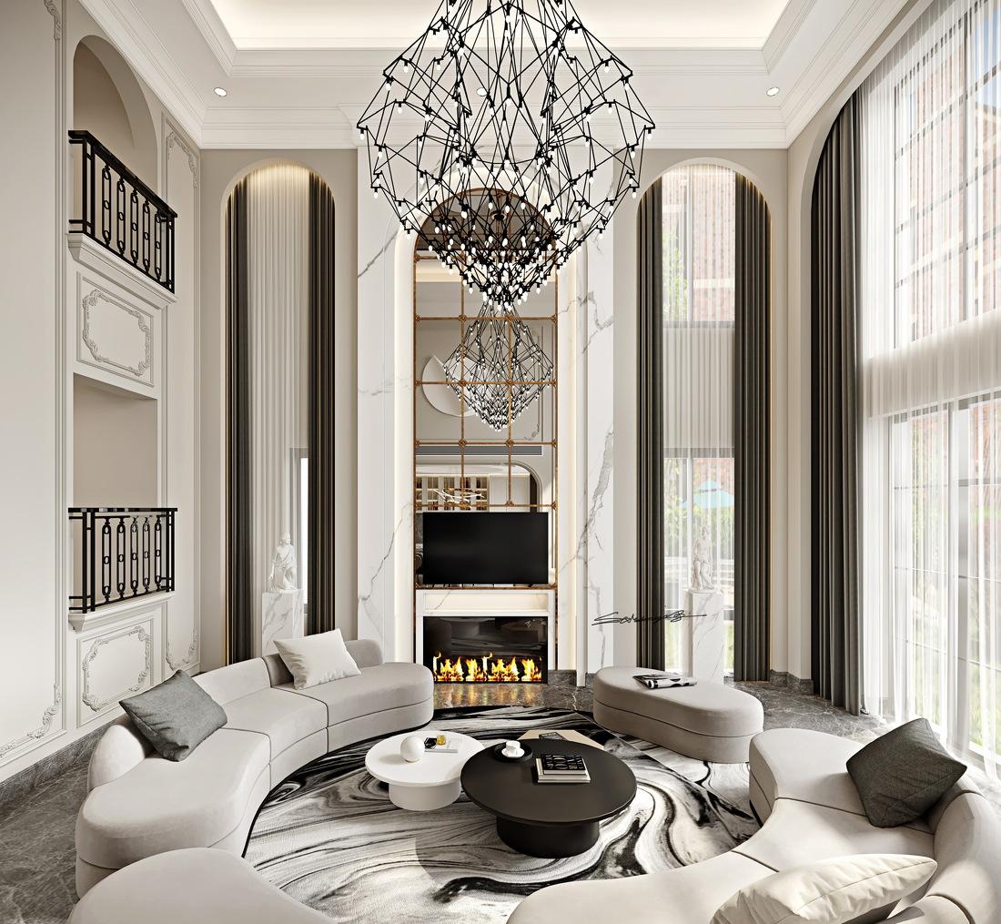 
优雅精致的法式现代 -0