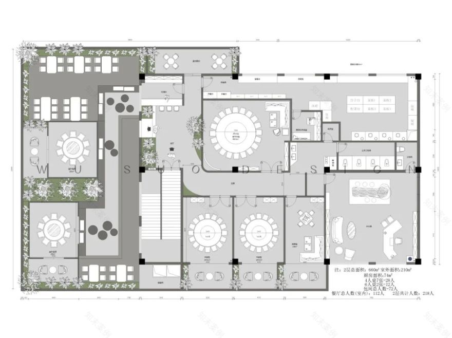 汉中翊榀璟悦餐厅丨中国汉中丨吾索设计-62