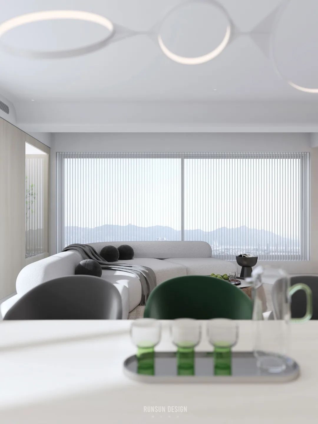 温州瓯江峯汇私宅丨中国温州丨朗石设计-21