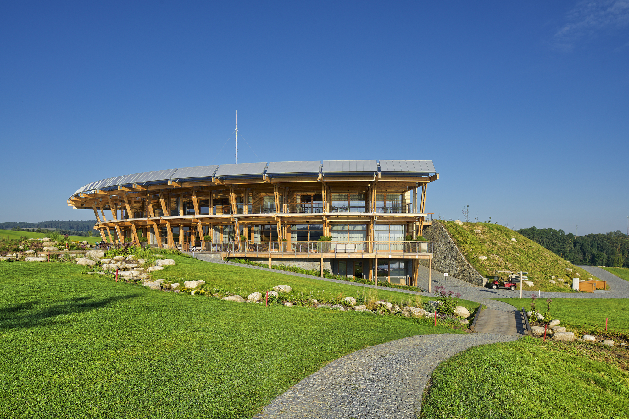 Panorama Golf Resort 高尔夫俱乐部丨捷克丨Hut Architektury Martin Rajnis-28