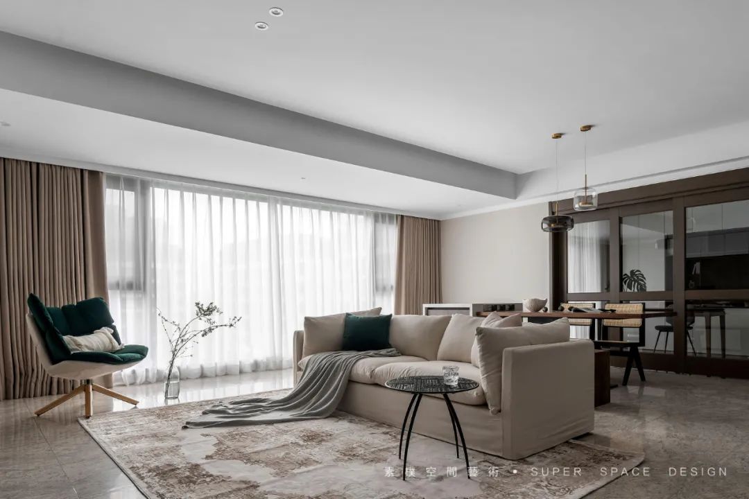 素朴实景 · 120㎡精装房设计丨何榆菡,朱渝-41