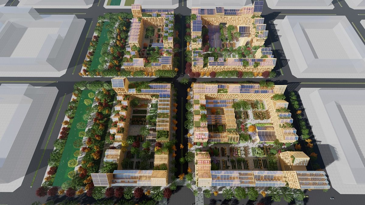 自给自足之城 · 新城市模式的绿色住宅-5