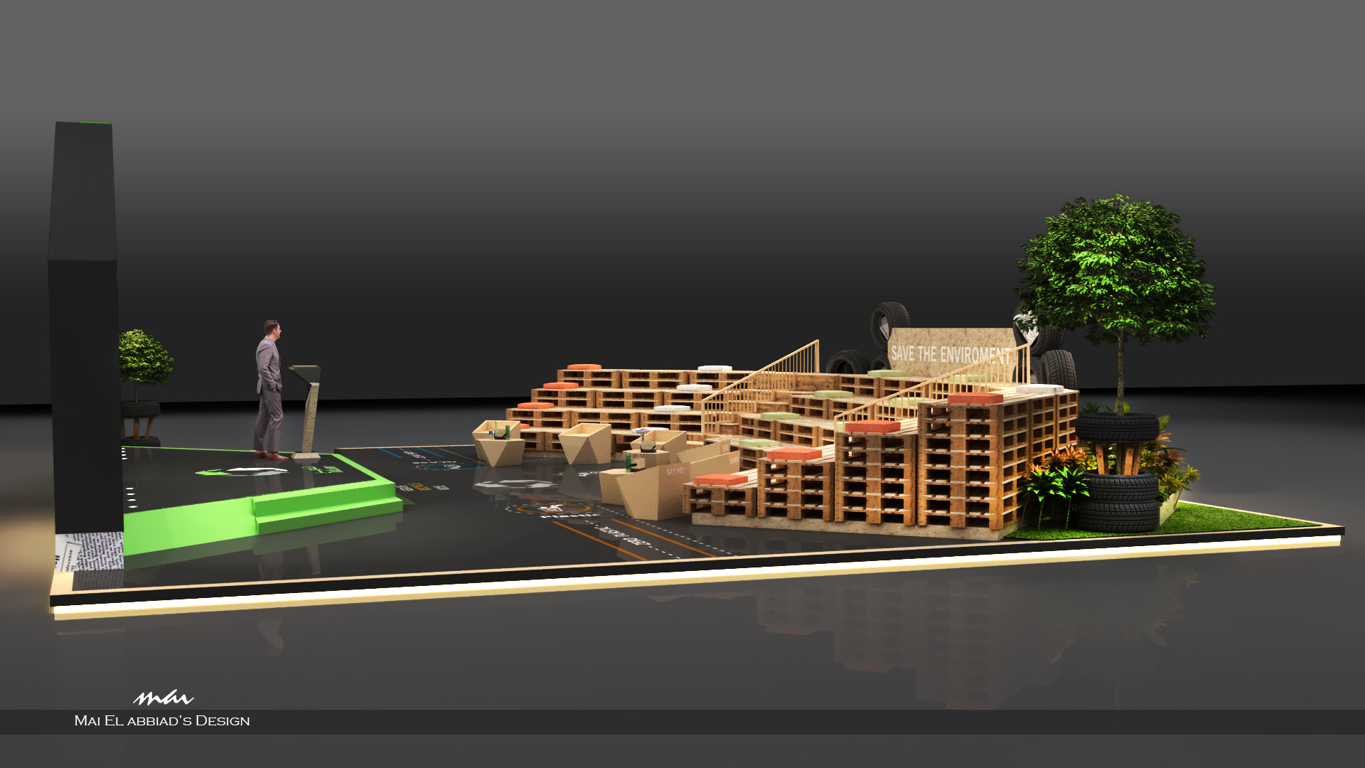 WFES 2021 - Tadweer Academy-Recycling Stand ,Dubai,UAE-7