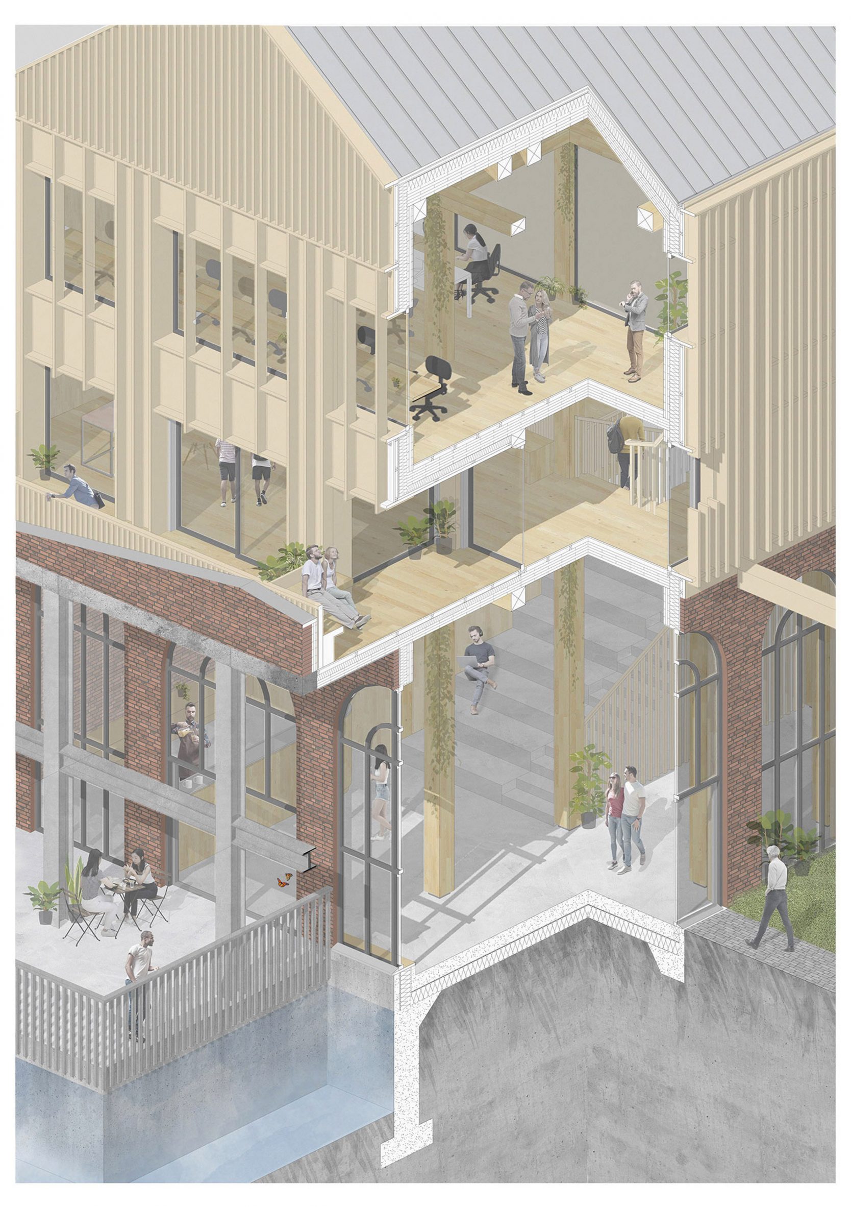 牛津布鲁克斯大学学生建筑项目展 | 探索可持续设计与生活-19