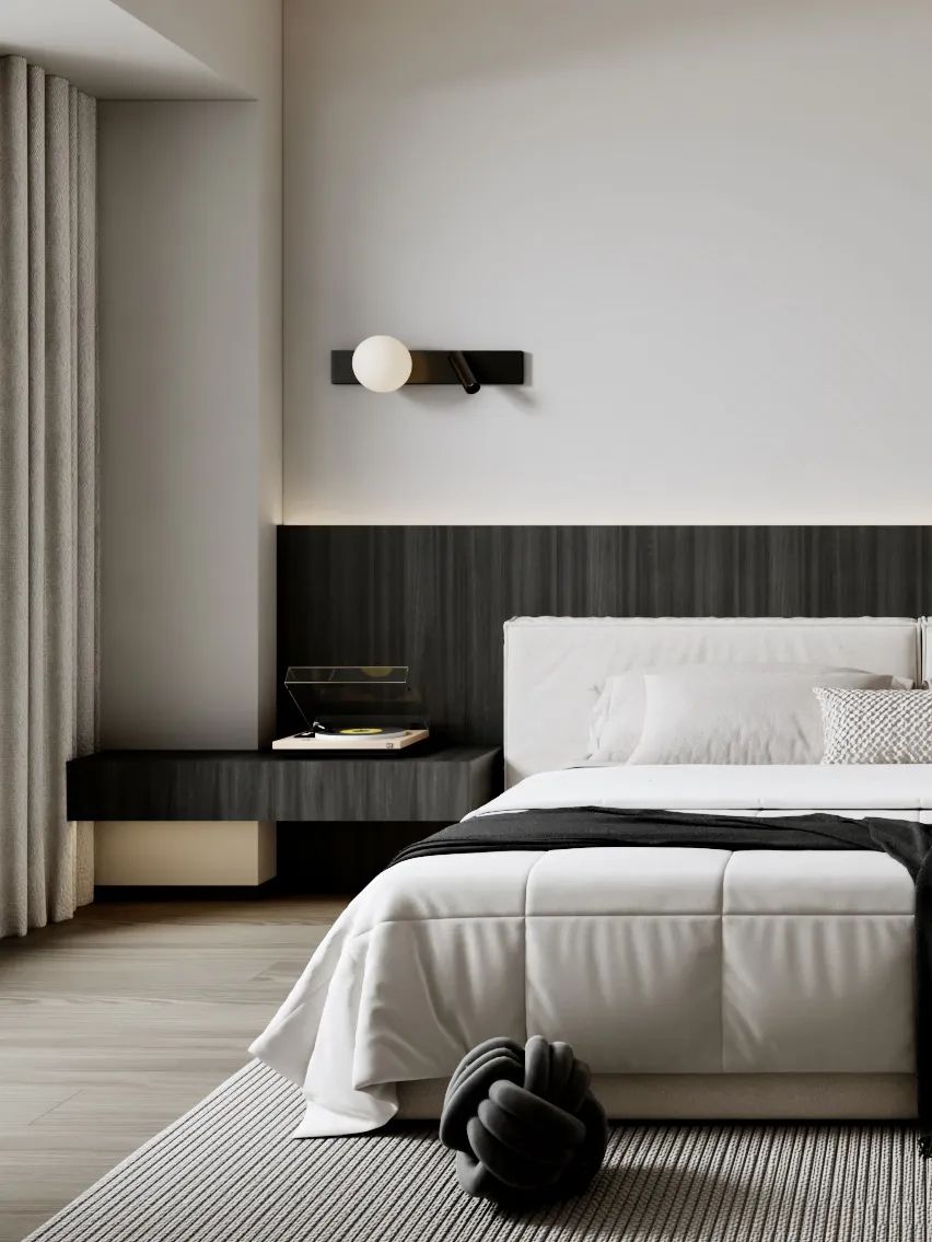 120㎡现代简约丨万锦棠湾丨中国湖南丨纵向·空间设计-16