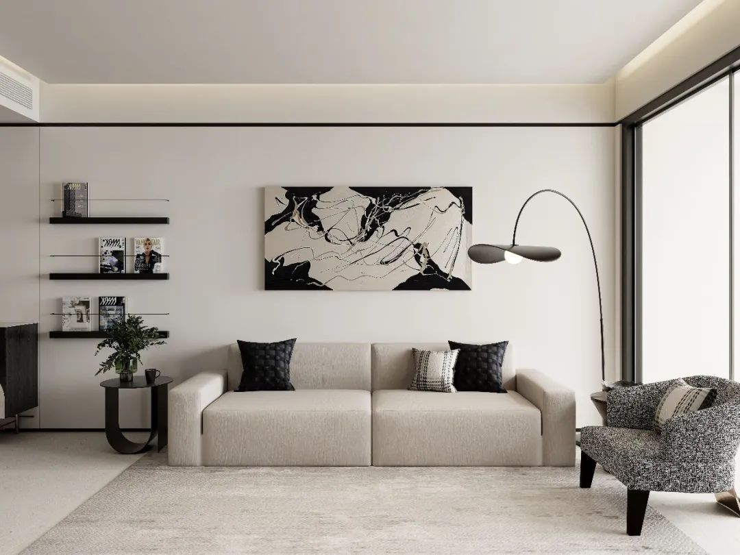 盛和天宸 · 现代黑白灰风格的精装改造丨中国深圳-0