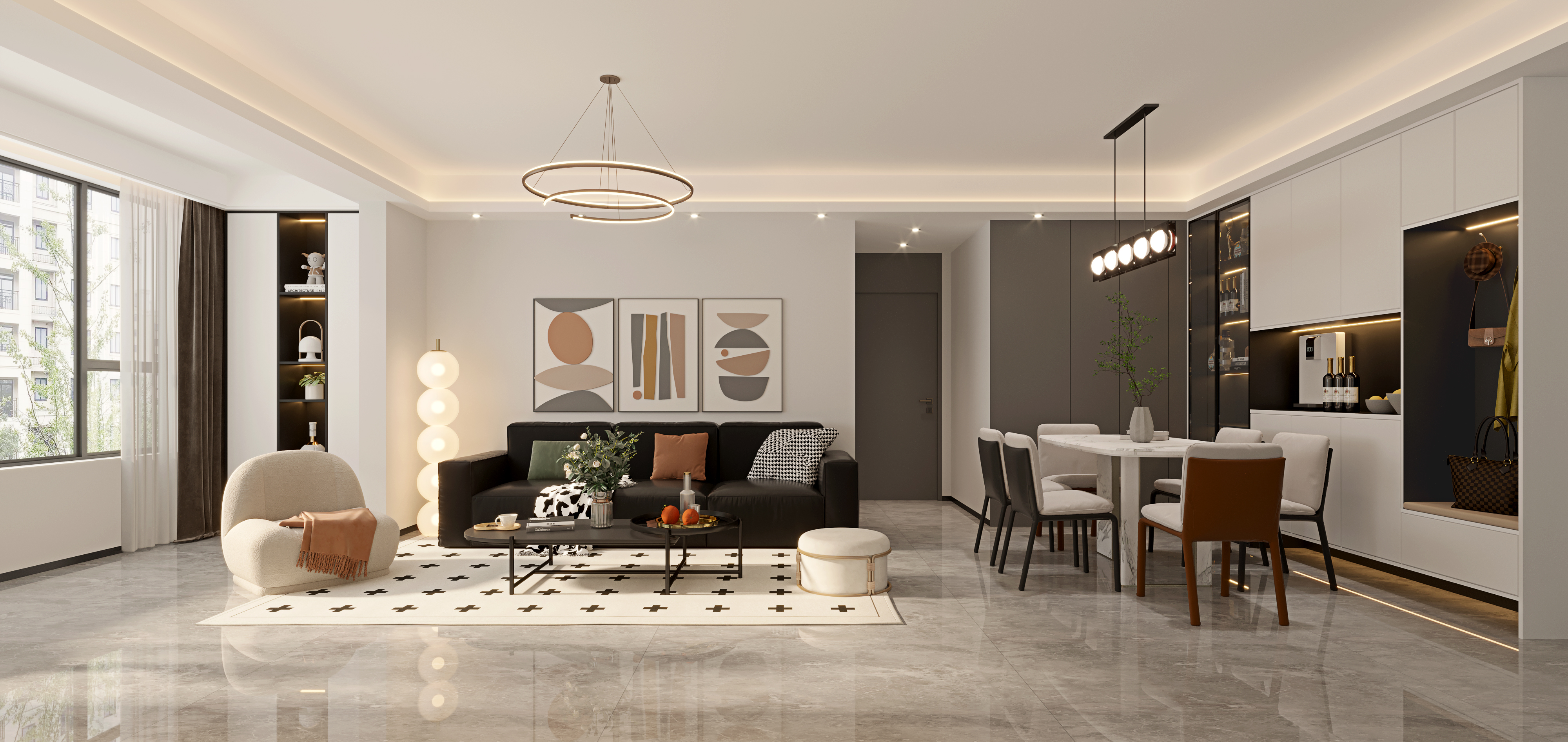 高平城建怡景 B 座室内设计-4