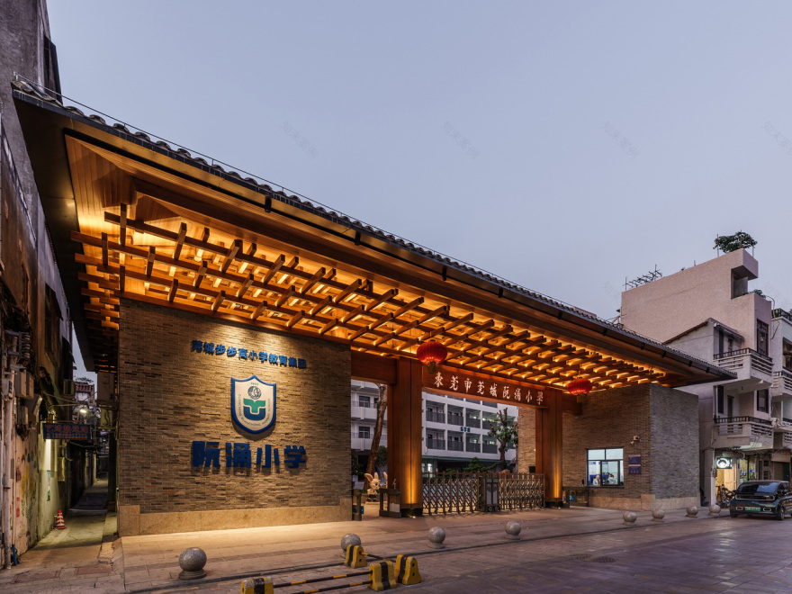 东莞千年古城里的百年小学丨中国东莞丨见筑社-31