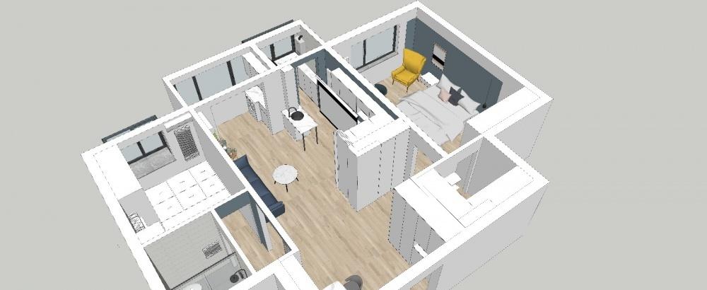 小户型空间改造，打造互动式生活空间-10