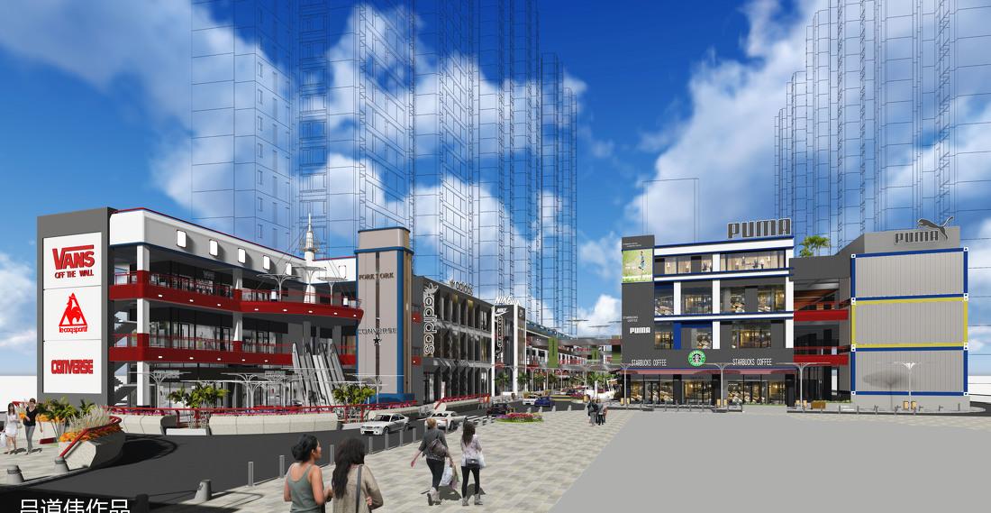 吕道伟操刀海口桫椤湾商业街 | 室内设计的新高峰-0