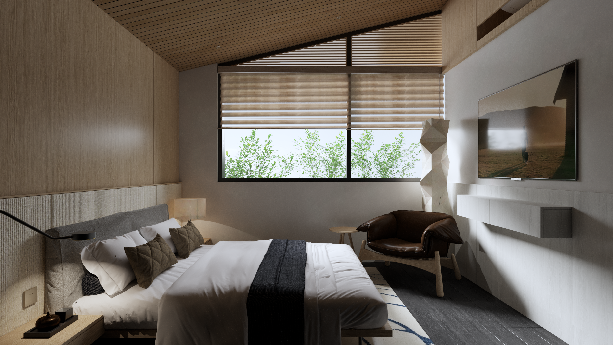 Guest bedroom - Concept Visualization-2