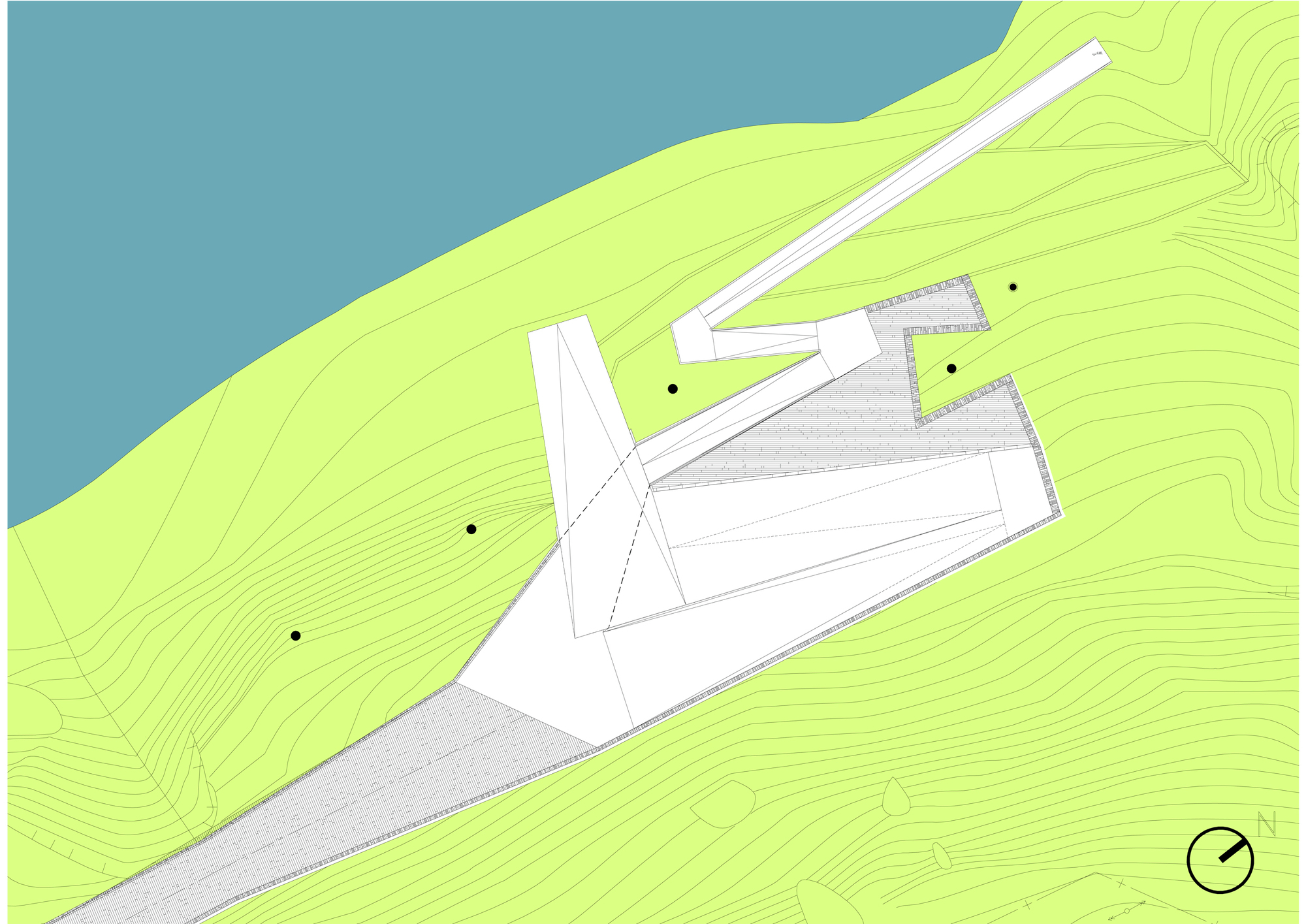 西藏雅鲁藏布江畔的船运终点站-30