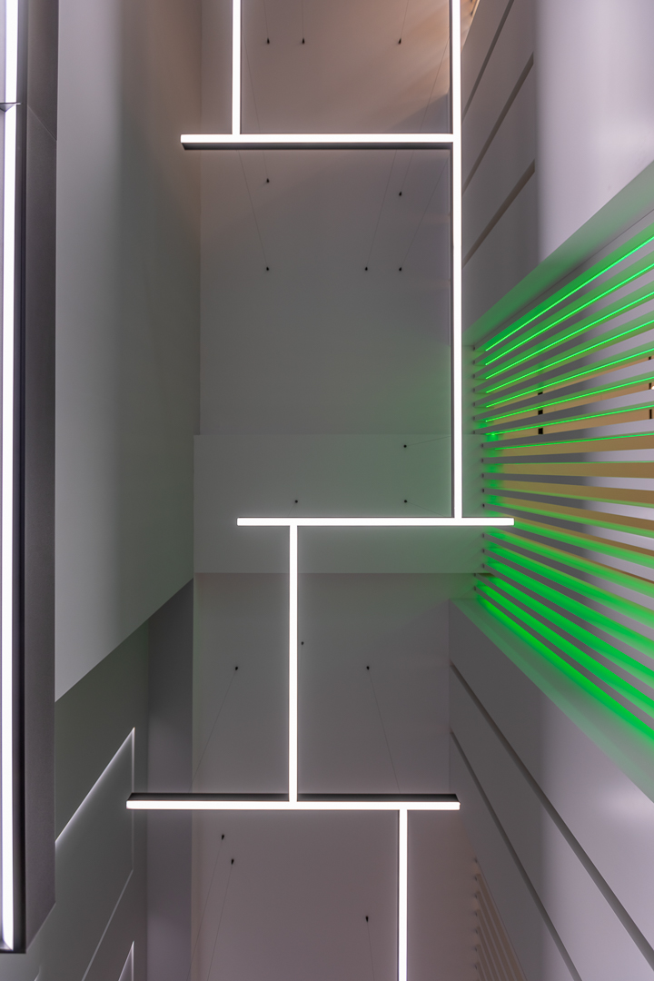 金比例集体建筑 · 灯光展示空间-59