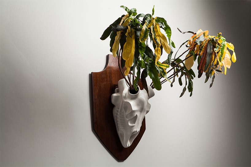 “Дорогой олень”花卉陶瓷花盆设计-12