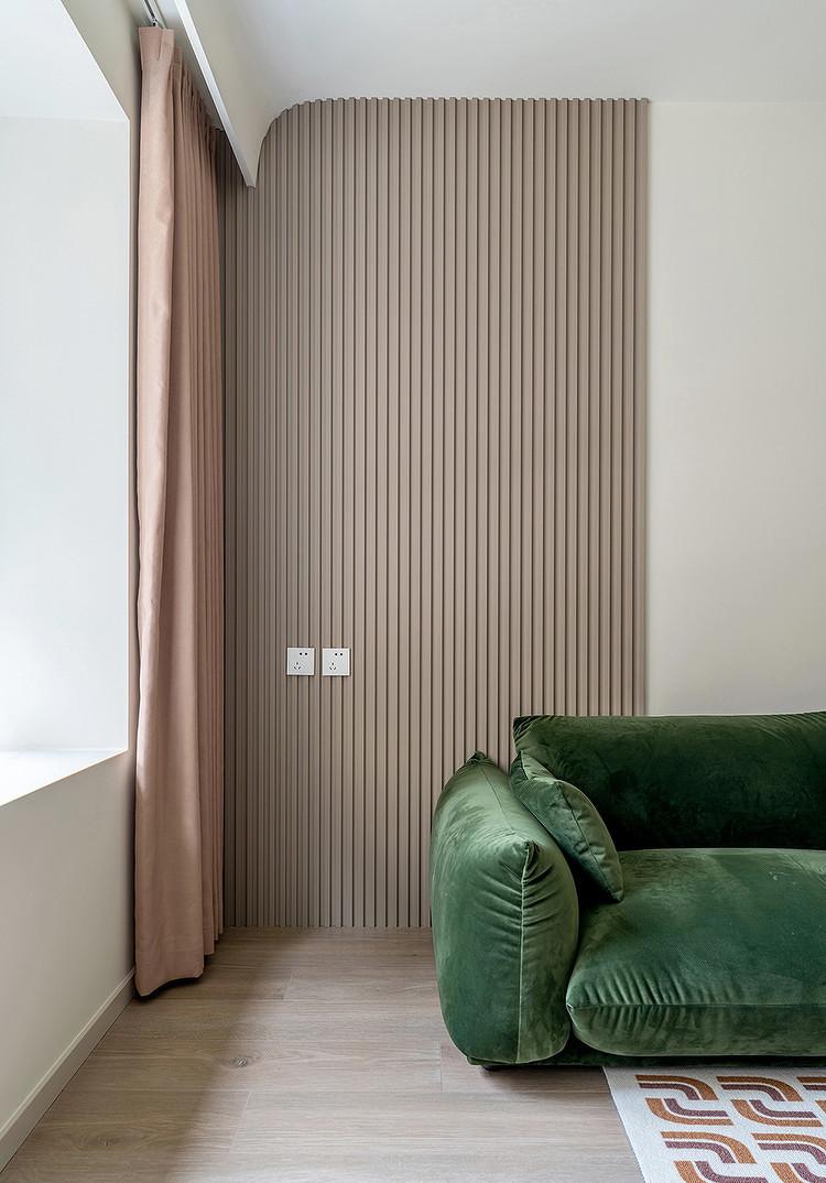 89㎡复古原木风，厨房打开秒变社交领域-9