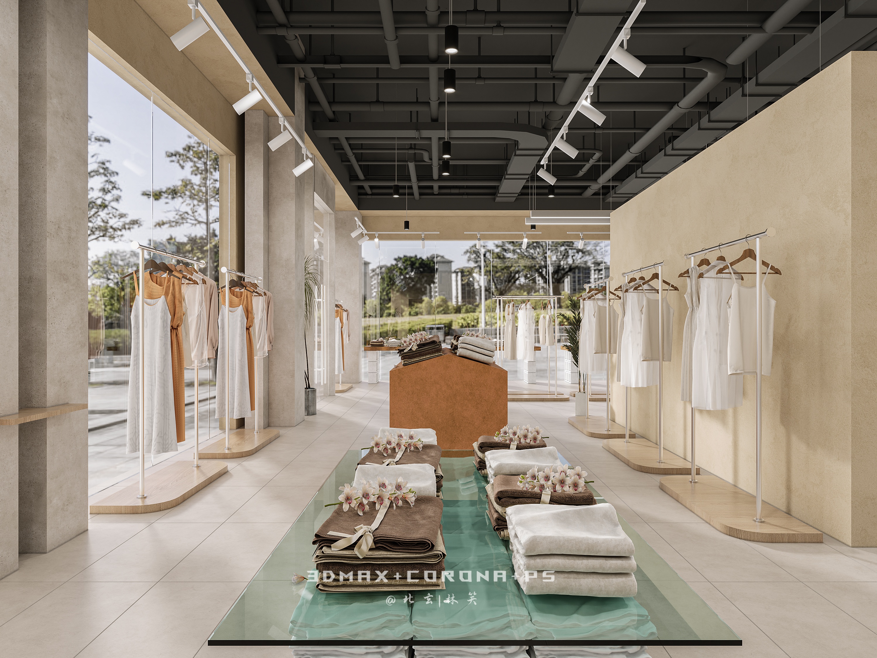 在时光回廊中漫步，品味女装店的艺术装修-4