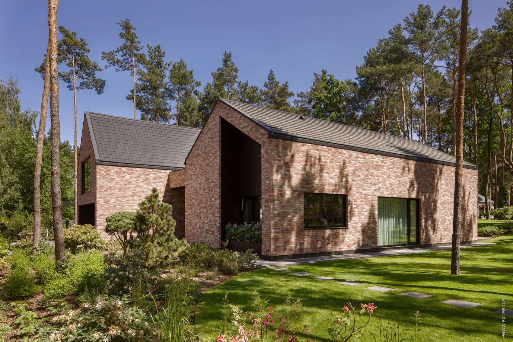 树林中的住宅丨波兰华沙丨Exterio architectural studio-15