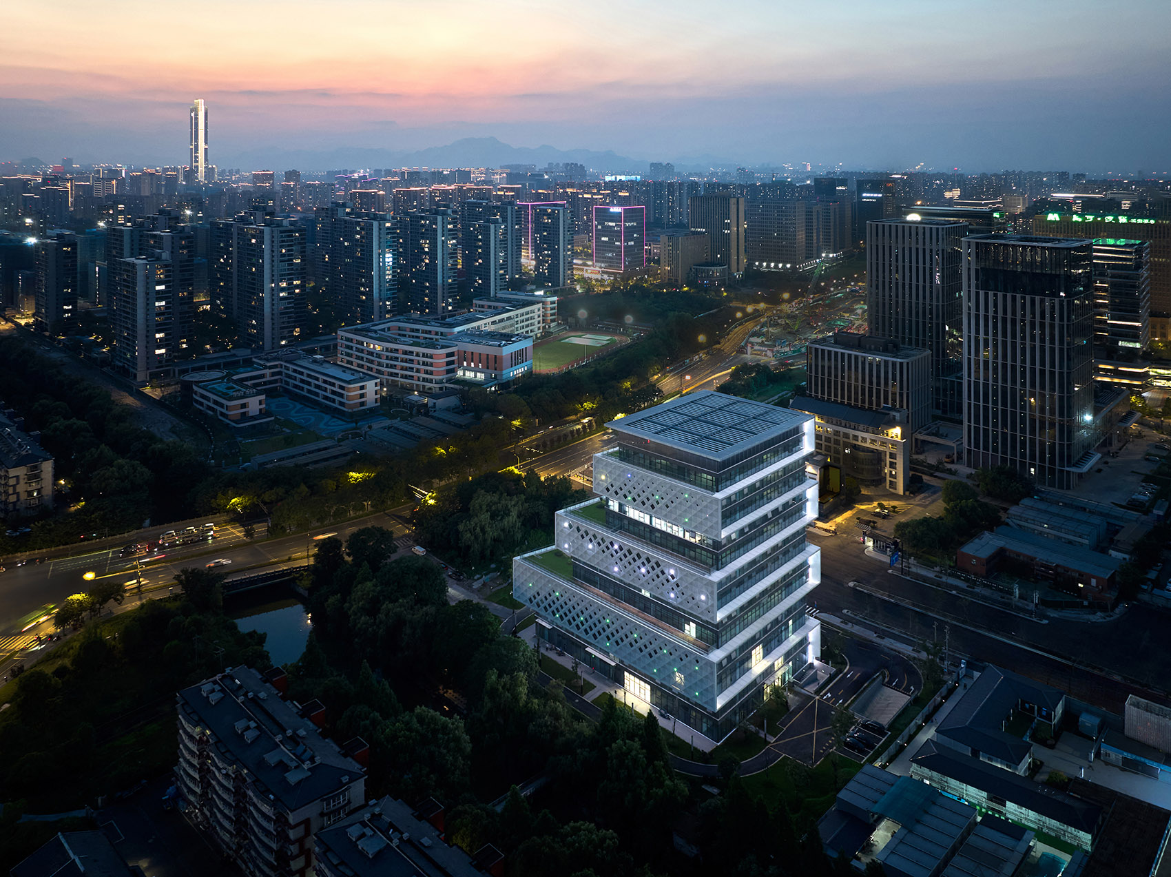 智慧网谷管委会大楼丨中国杭州丨中国联合工程有限公司-20