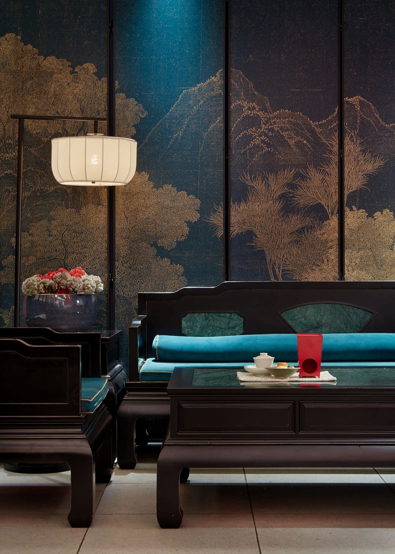 徽煌府第餐厅设计丨中国北京丨意向东方(北京)设计顾问公司-12