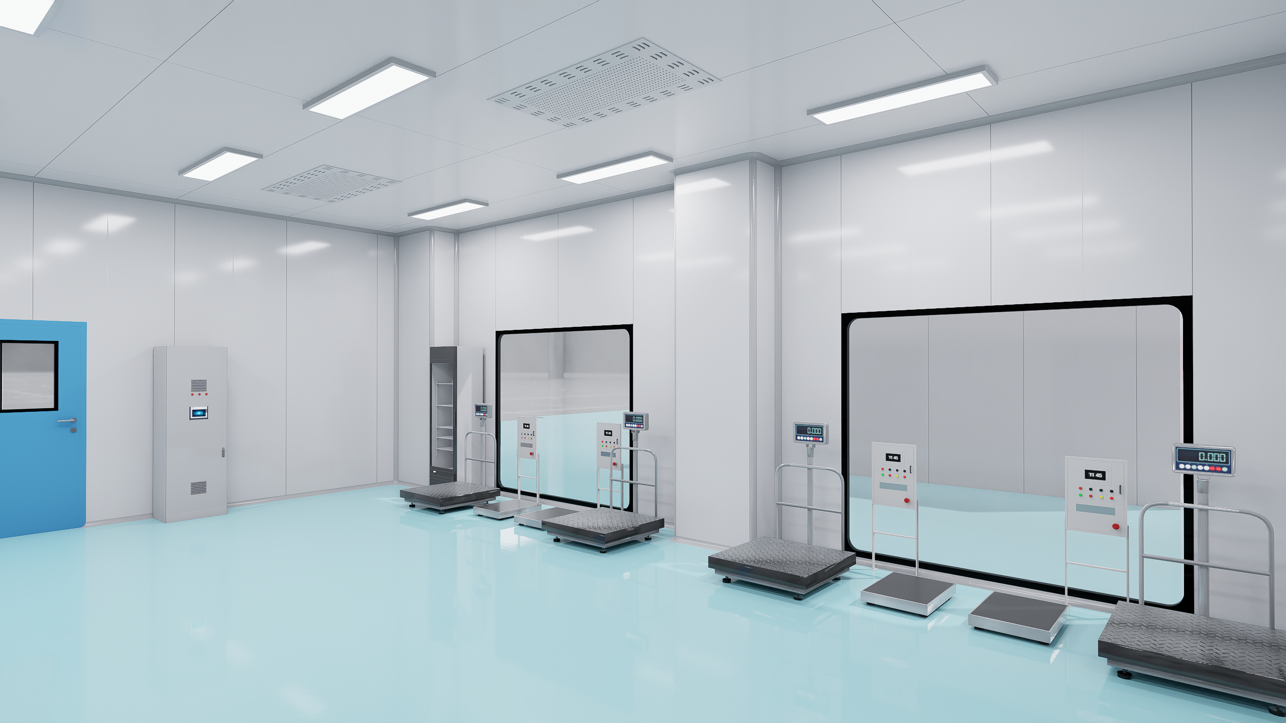 净化车间效果图相关BIM服务项目丨BIM工程服务-11