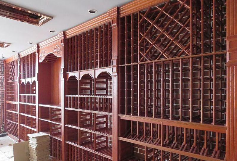 深圳某别墅私家恒温恒湿酒窖，酒窖设计，私家酒窖，别墅酒窖，酒窖方案，地下室酒窖-7