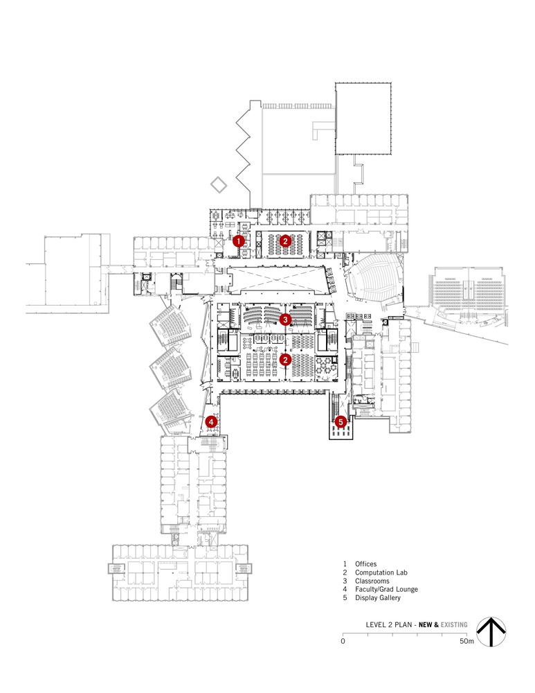 卡尔加里大学 Schulich 工程学院扩建项目——现代教学空间与可持续发展完美融合-45