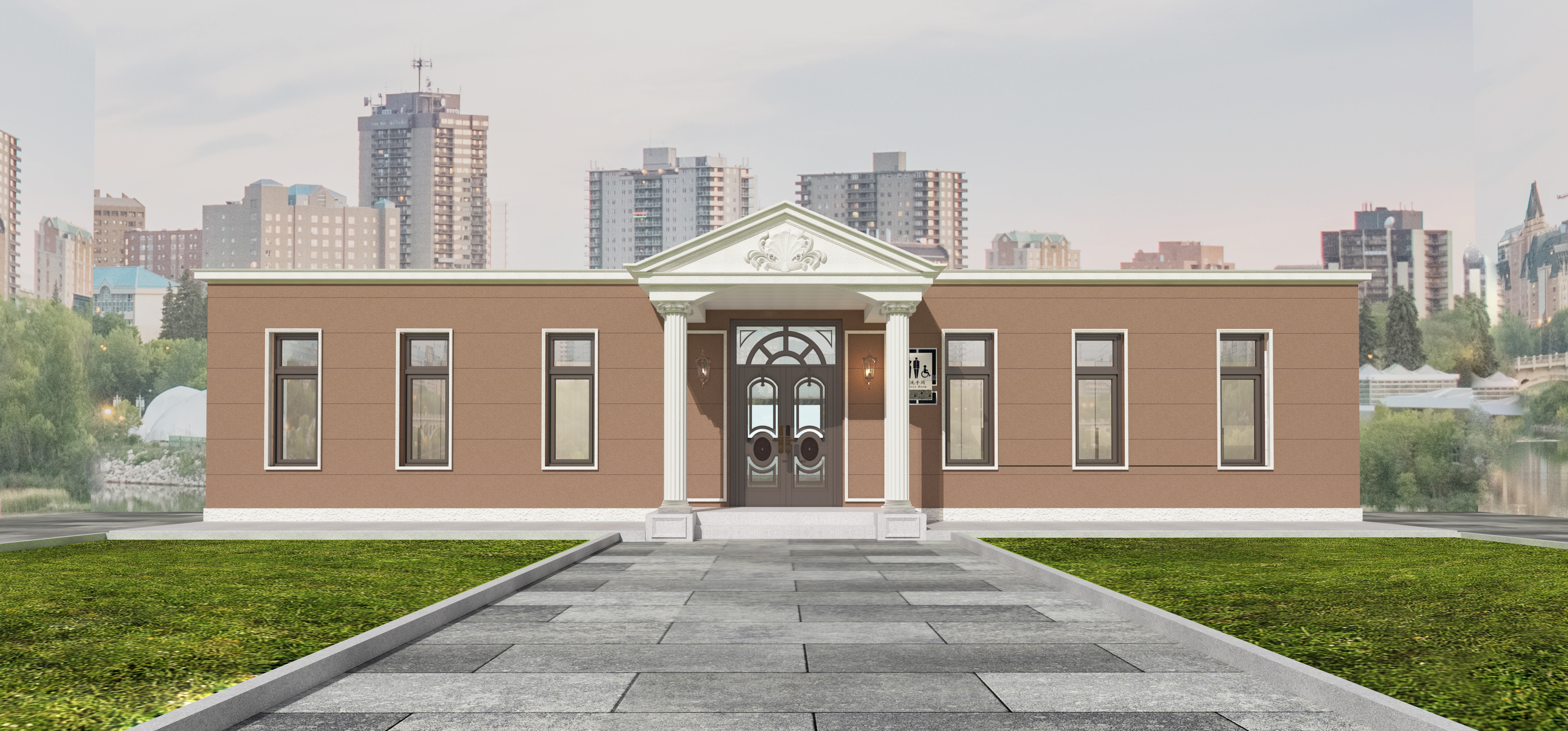 公共卫生设计外景到内装修-0