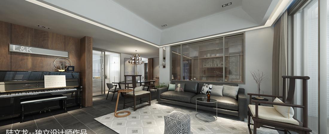 二手房改造的室内设计佳作 | 动静分区,功能齐全,美观大方-0