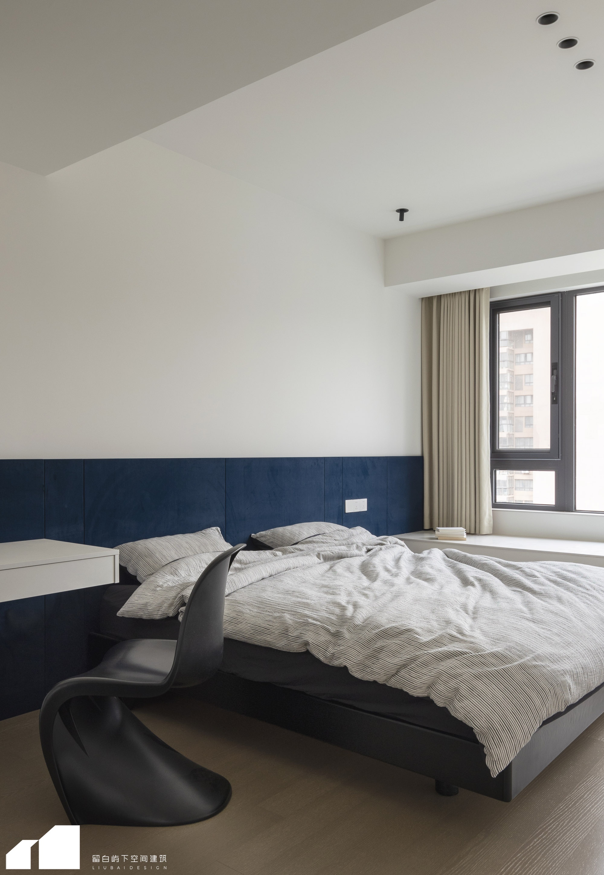 留白·私宅 ，浔岚 黑白灰的纯粹之美-19