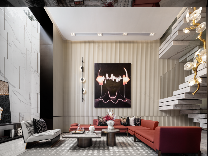 香奈儿风尚 · 苏州太仓湖语颂下叠样板间丨中国苏州丨元禾大千(软装),矩阵上海设计中心(硬装)-43