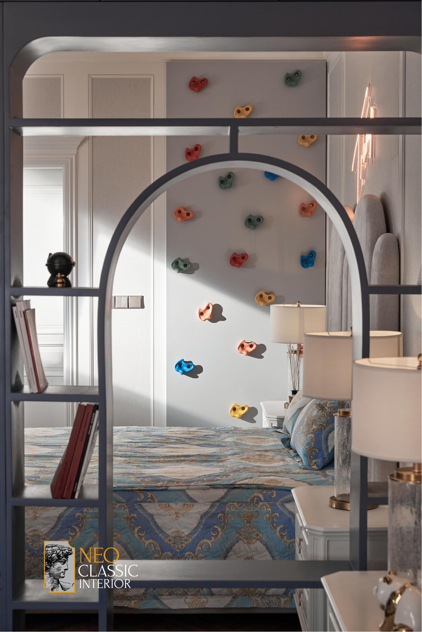 Penthouse Thang Loi Central Hill, Long An, Vietnam | NEO Classic Interior Design-25