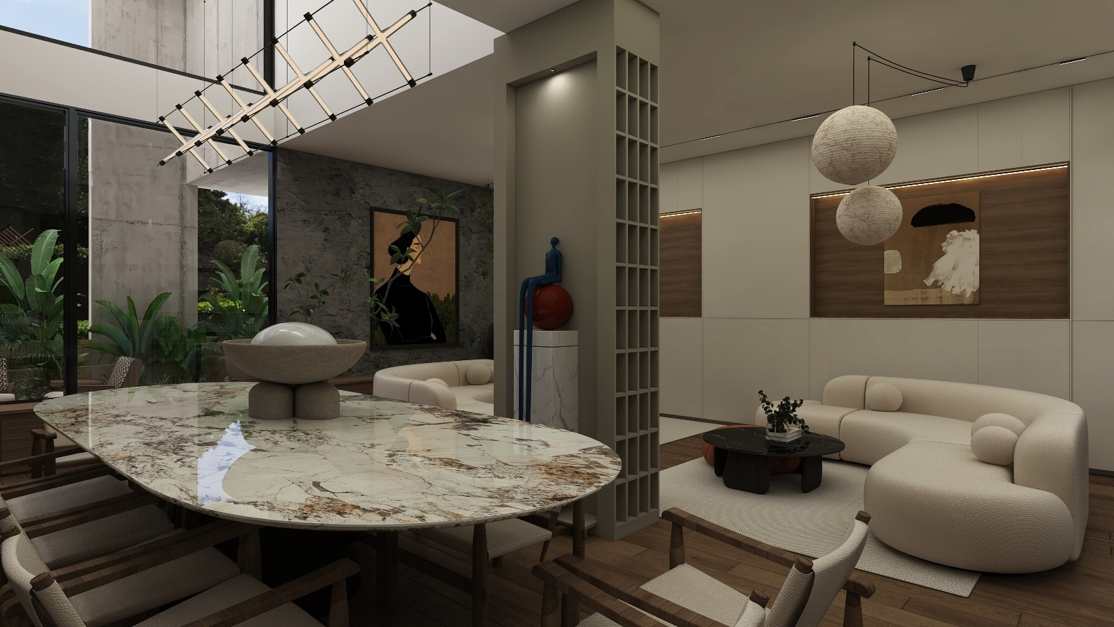 Artisan Project. Dinning & Living Room Design-4