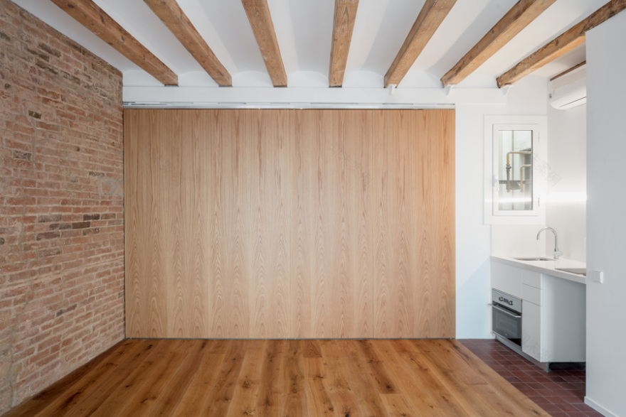 巴塞罗那百年建筑翻新公寓设计丨西班牙巴塞罗那-21