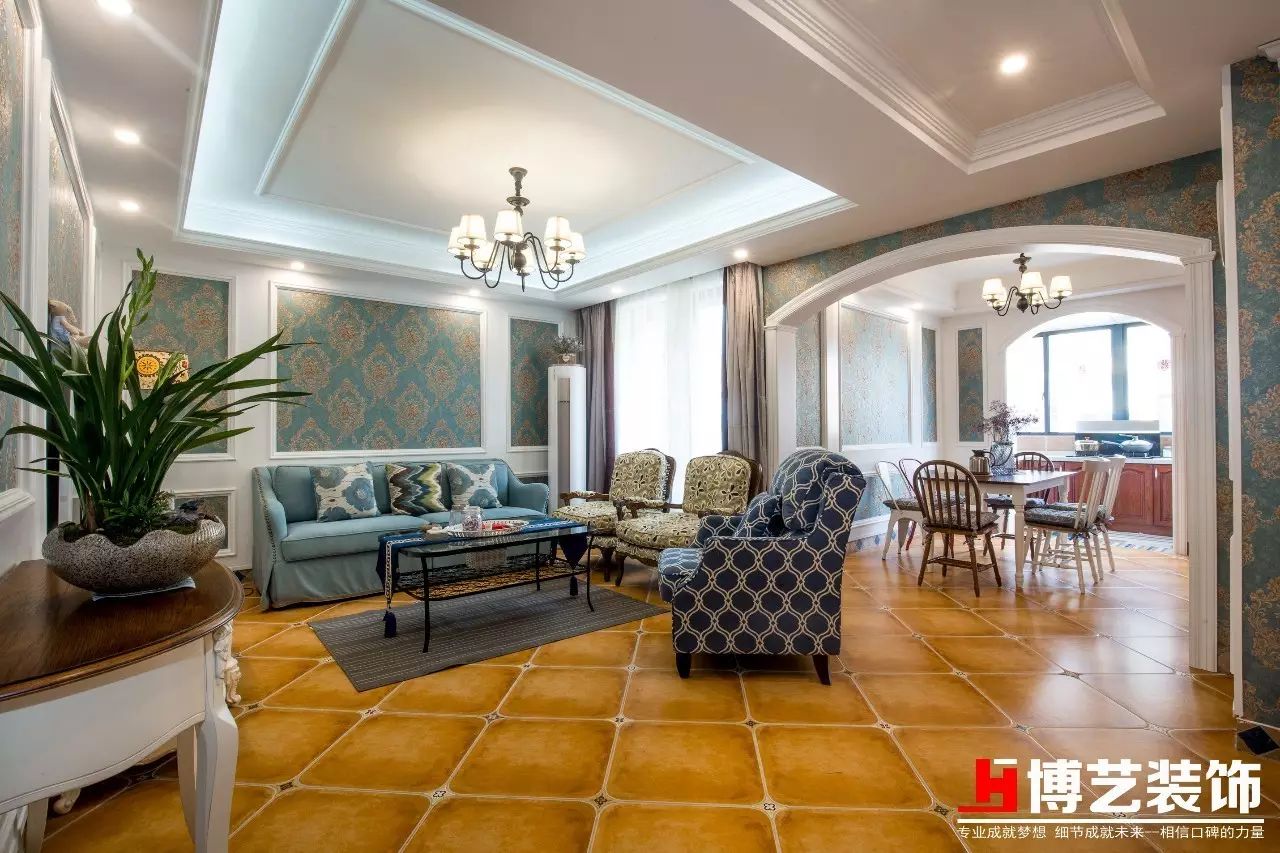 《百合の春天》 | 美式乡村风格，通透采光设计-13