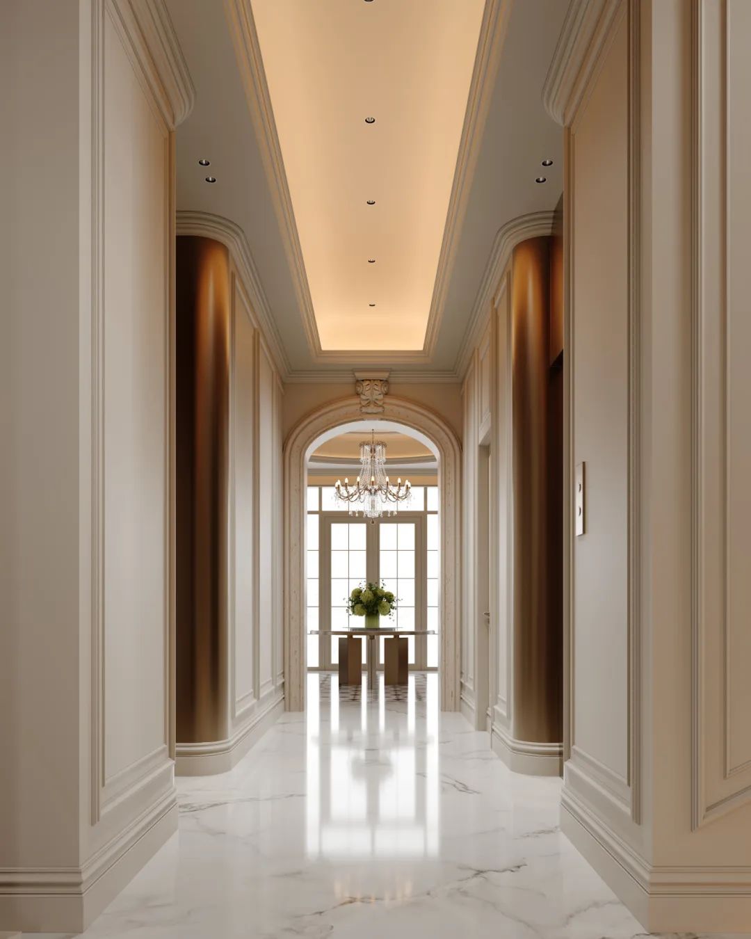 P.W.璞物设计丨时光凝萃的艺术·华章--纯净法式-35