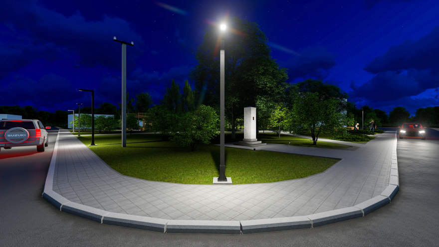 花园·广场(注:Сквер常见释义为广场、小公园、街心花园 ,结合语境Garden ,这里取广场较合适,但可能因具体场景不同而有所差异) 丨俄罗斯-6