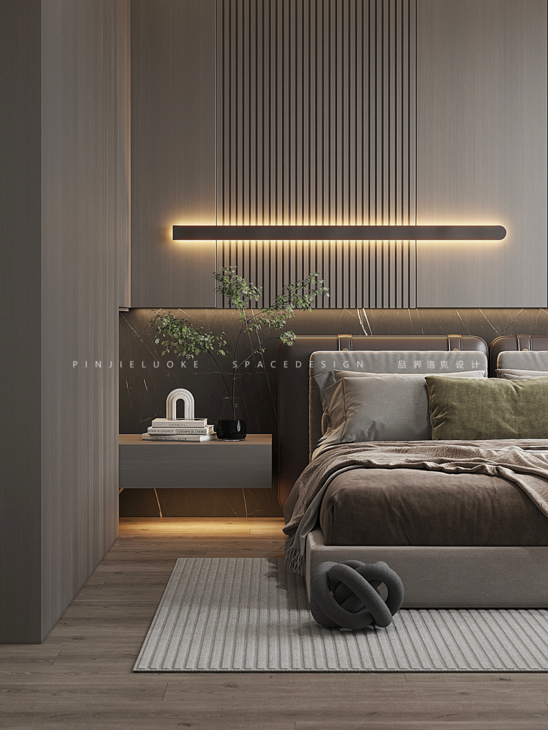 陕建·沣渭壹号院意式奢调舒适家居设计-20