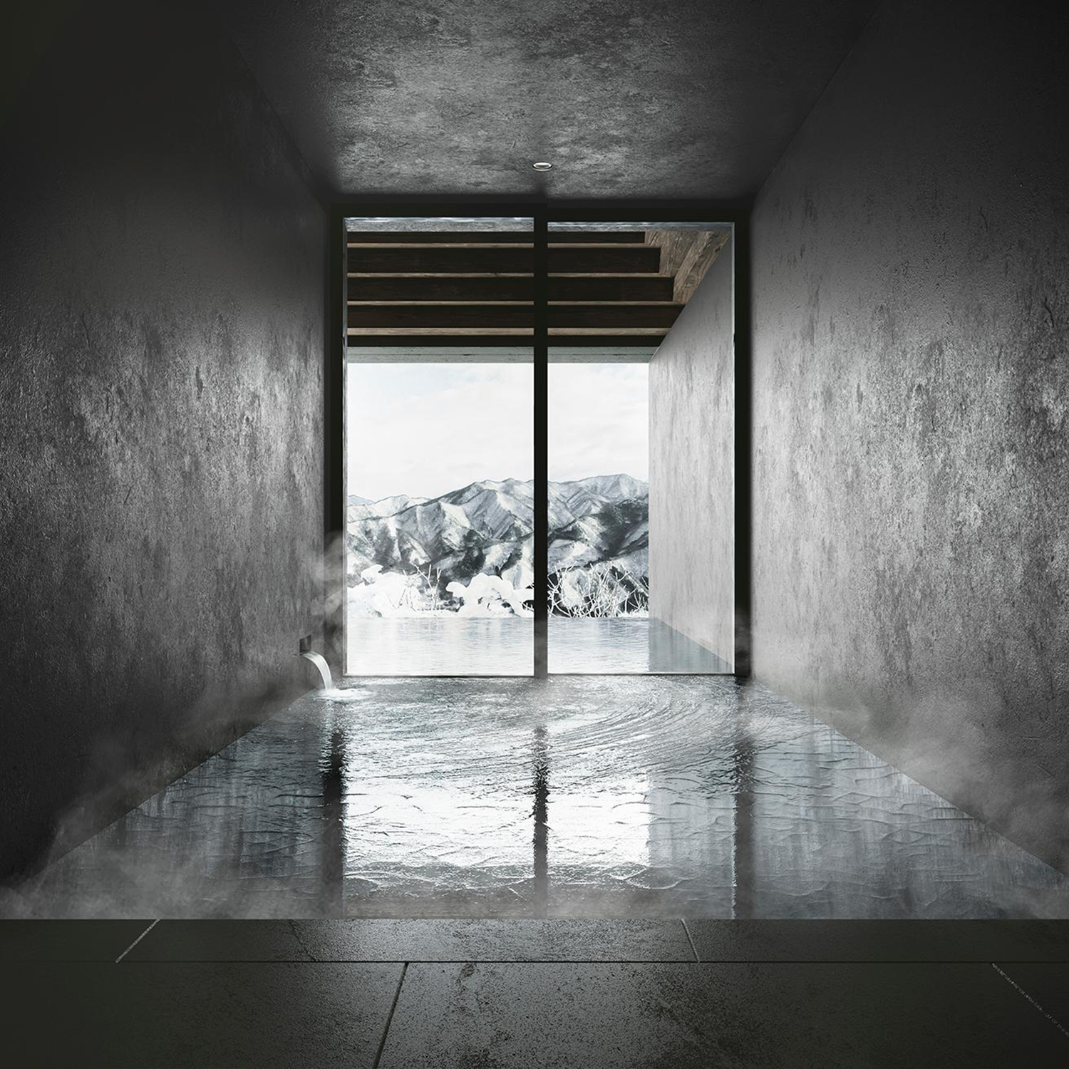 日本群马县水上町 NOT A HOTEL 温泉别墅丨SUPPOSE DESIGN OFFICE-49