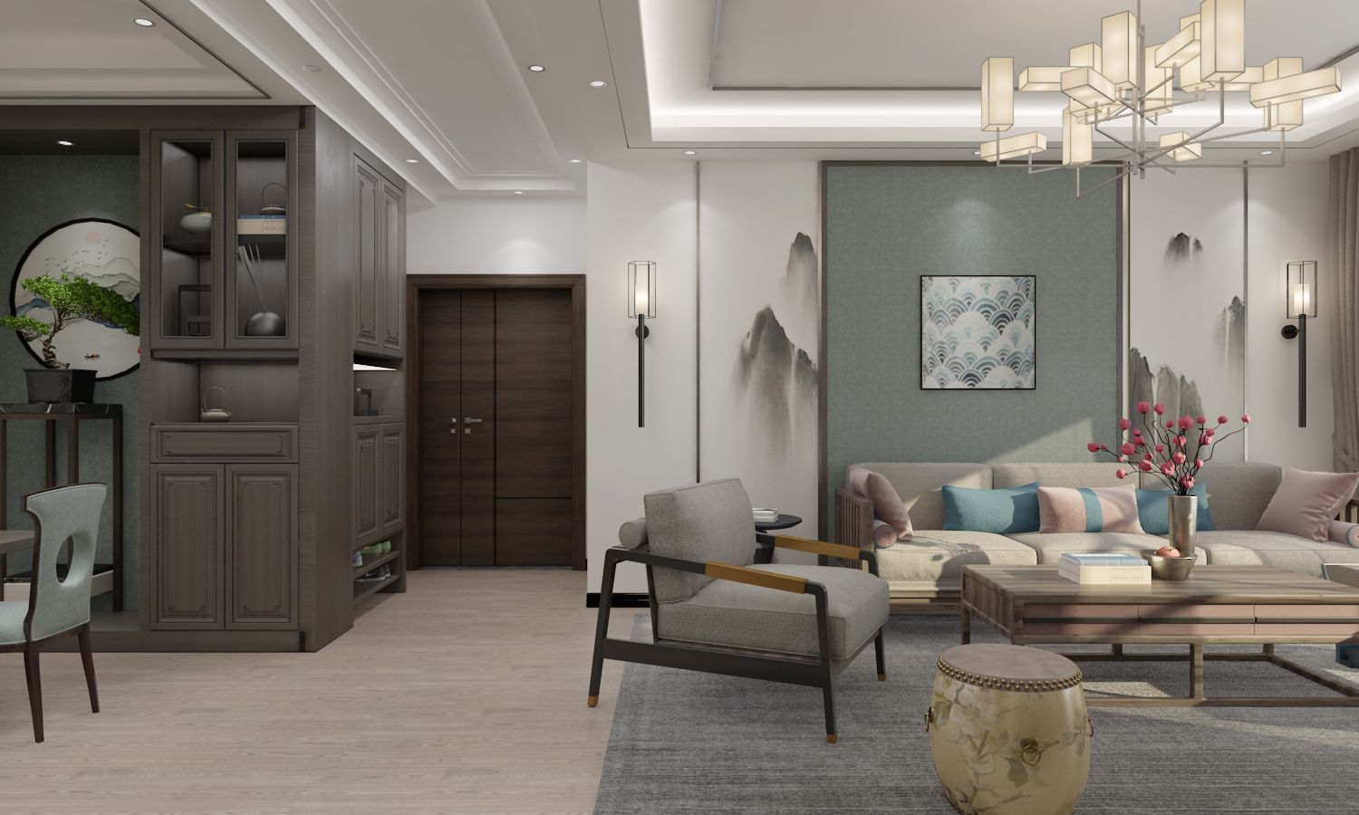 集宁警苑新中式风 | 传统与现代的完美融合-4