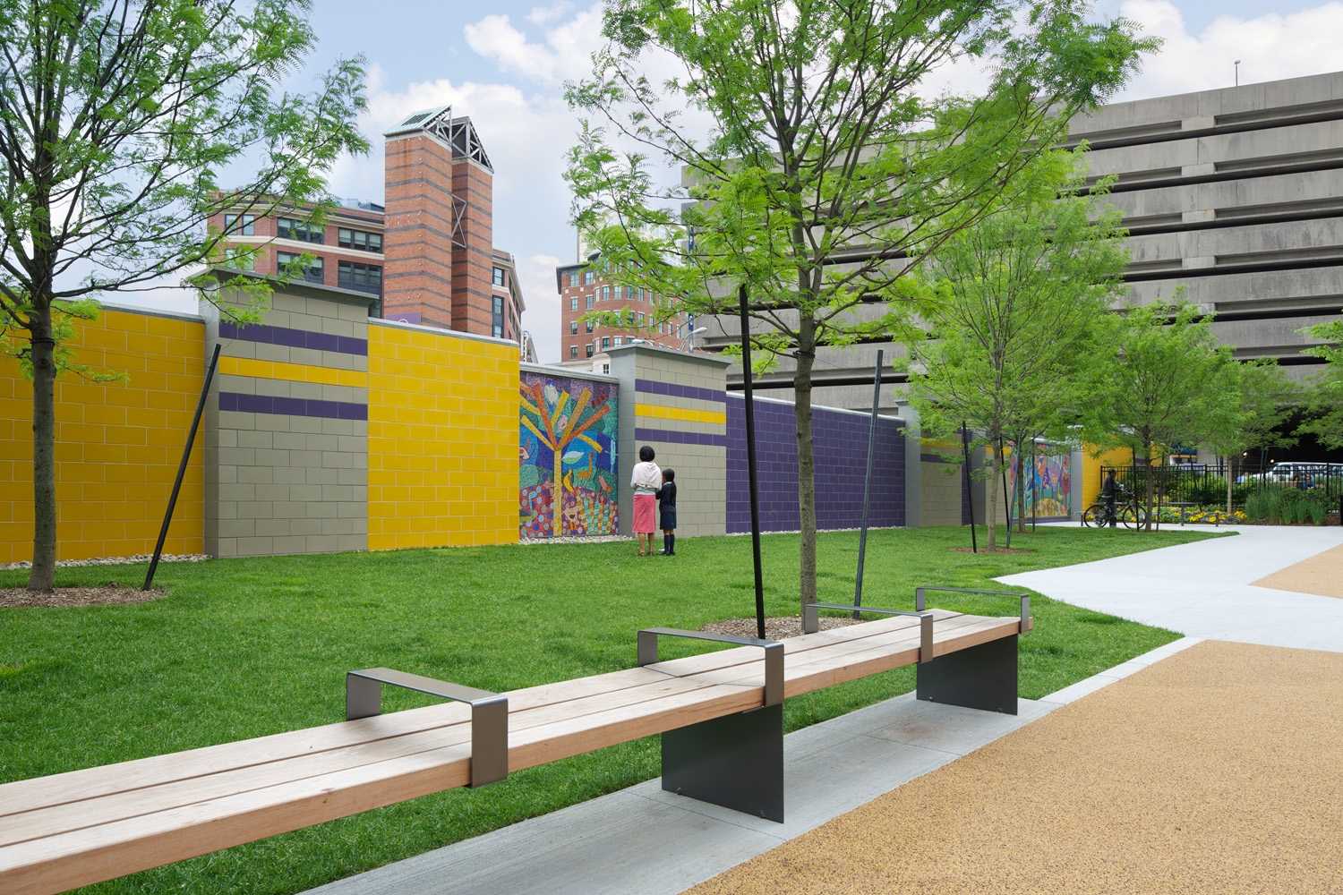 弗里达加西亚公园丨美国波士顿丨著名艺术家 Lisa Houck 与当地社区工作室-10