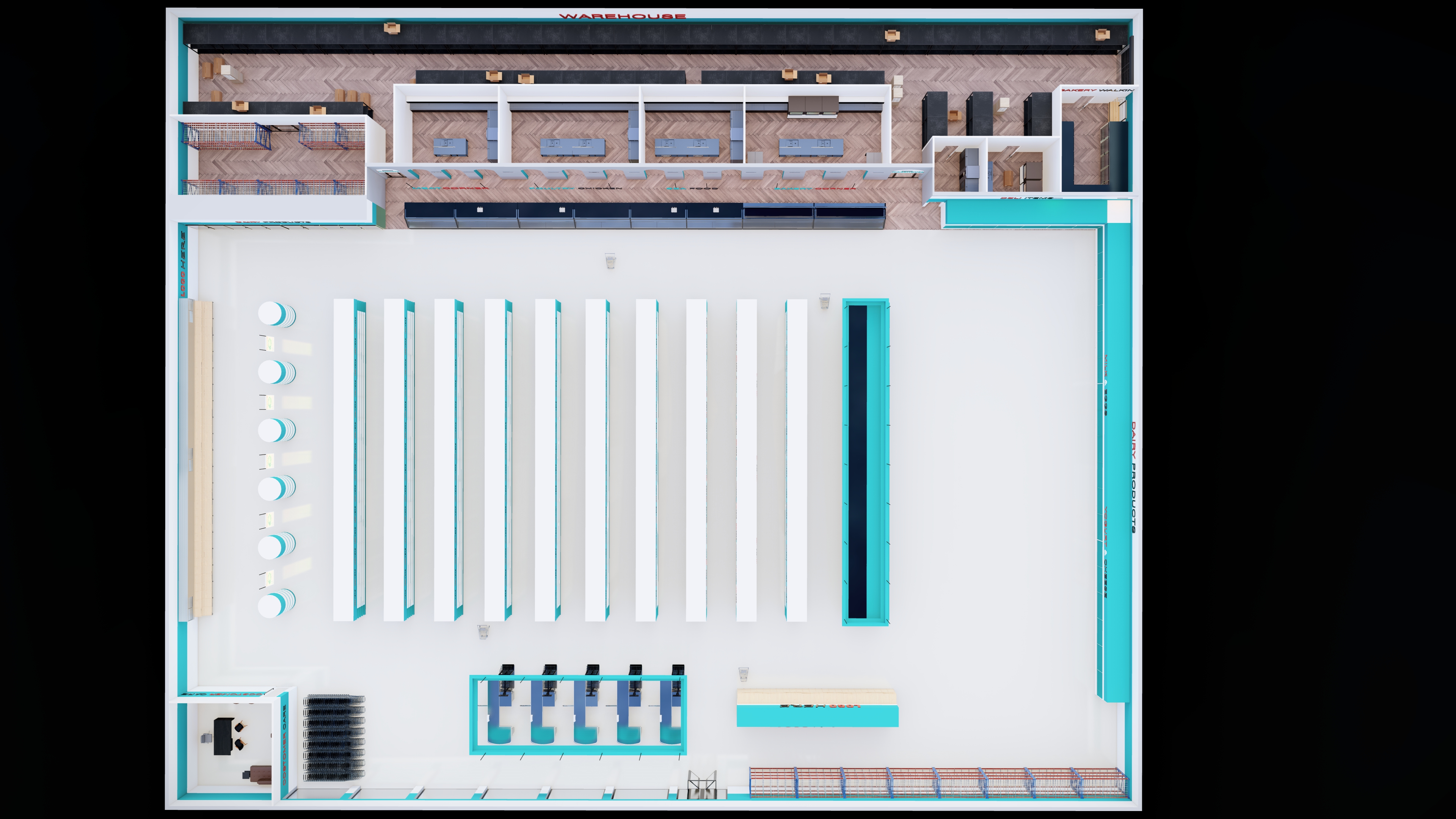 DIY store or super market design-0