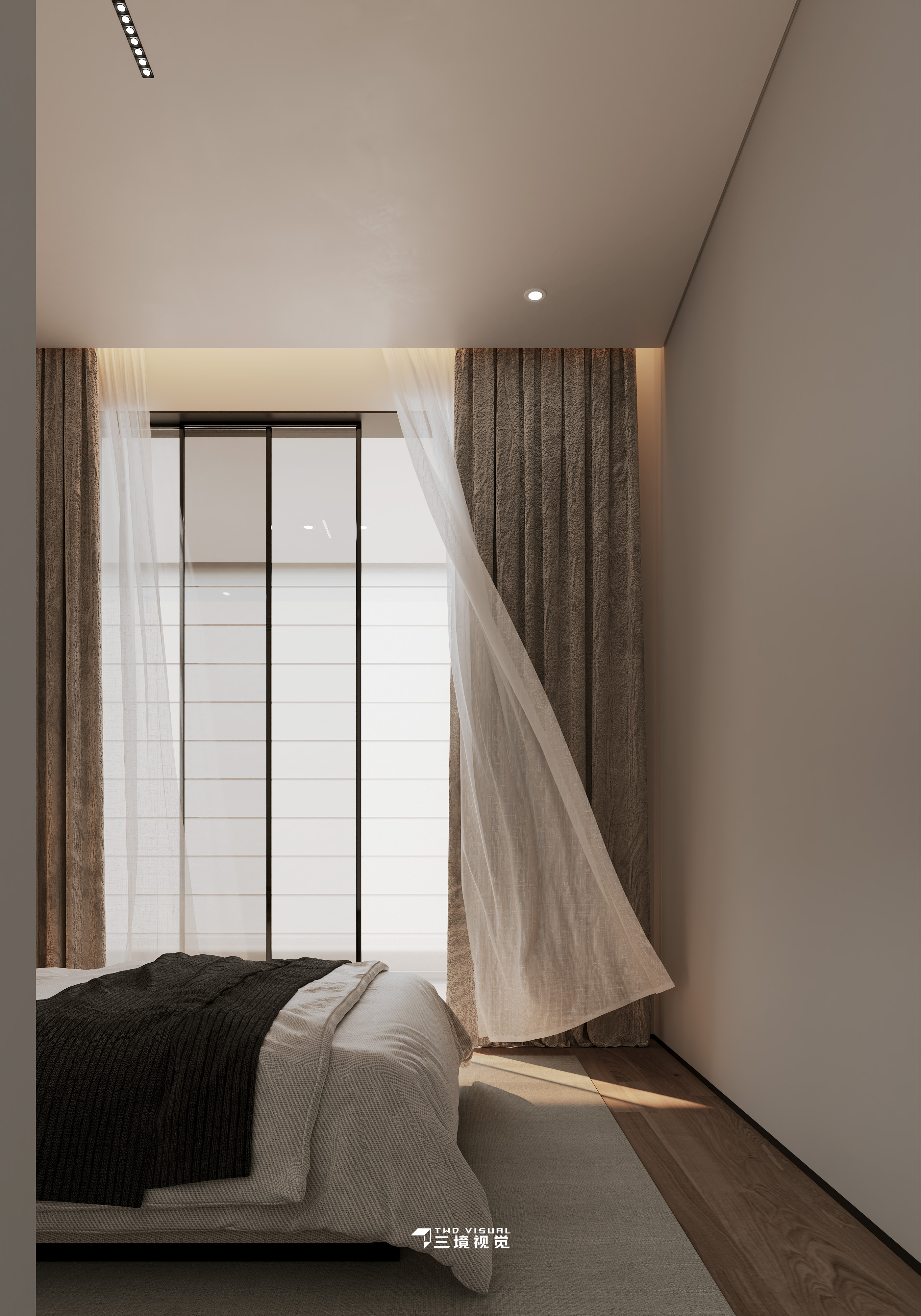 住宅-130平白色现代风设计-6