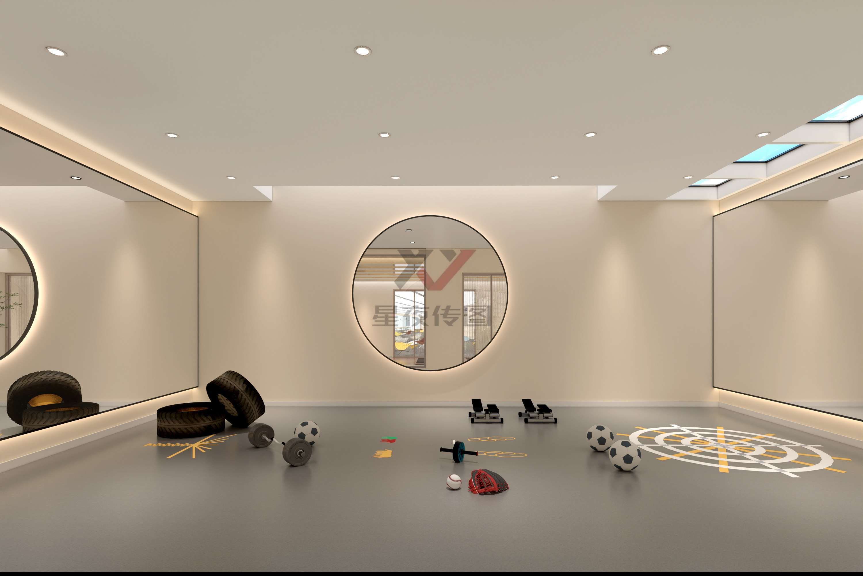 工装案例 | 健身房&瑜伽馆-2